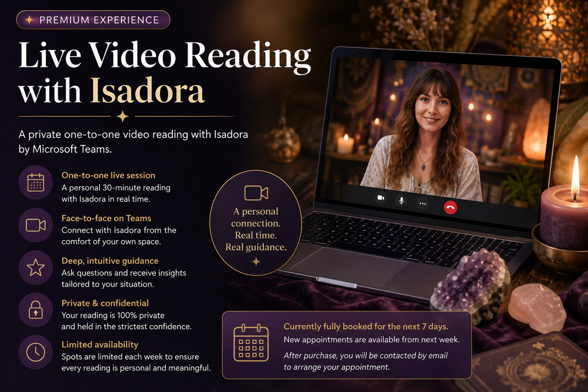 Live Video Reading with Isadora